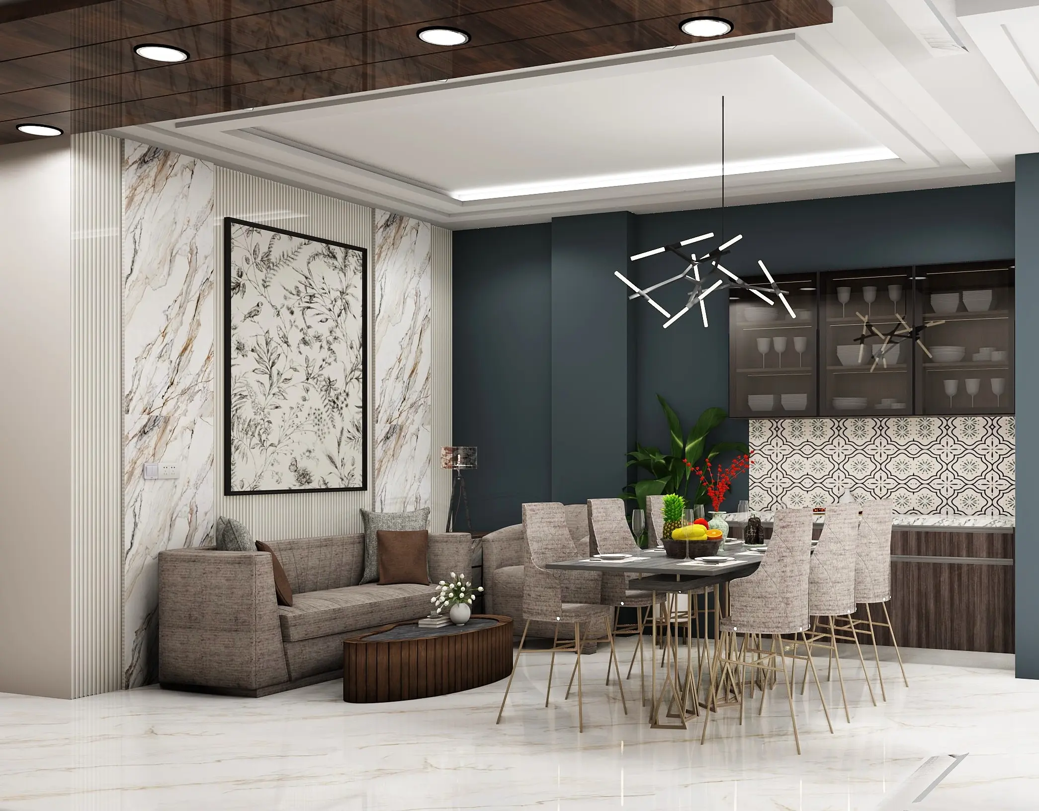 Living Room Interior Design Jharsuguda